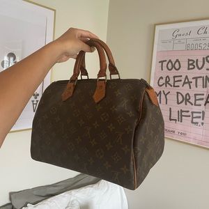 AUTHENTIC Louis Vuitton 30 Speedy Bag